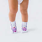Alternate image 4 for Squid Socks&reg; Size 2-3T 3-Pack Claire Socks in White