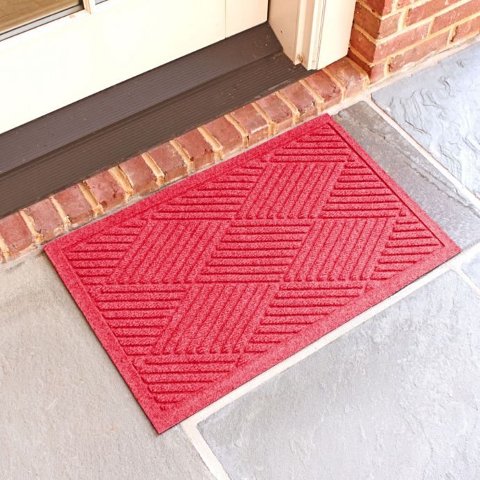 Weather Guard™ Diamonds 18Inch x 28Inch Door Mat Bed Bath & Beyond
