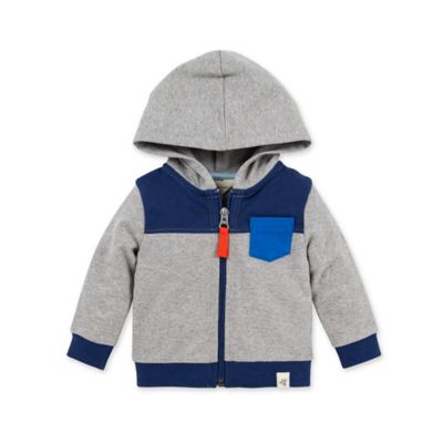 grey baby hoodie