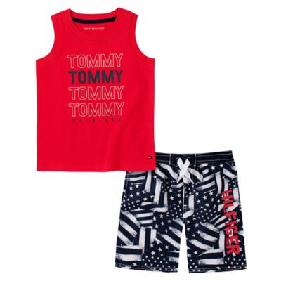 tommy hilfiger short sets