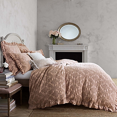 Wamsutta&reg; Vintage Edith King Duvet Cover in Blush. View a larger version of this product image.