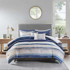 Alternate image 0 for Madison Park Marina 8-Piece Full/Queen Comforter &amp; Coverlet Set in Blue