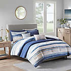 Alternate image 1 for Madison Park Marina 8-Piece Full/Queen Comforter &amp; Coverlet Set in Blue