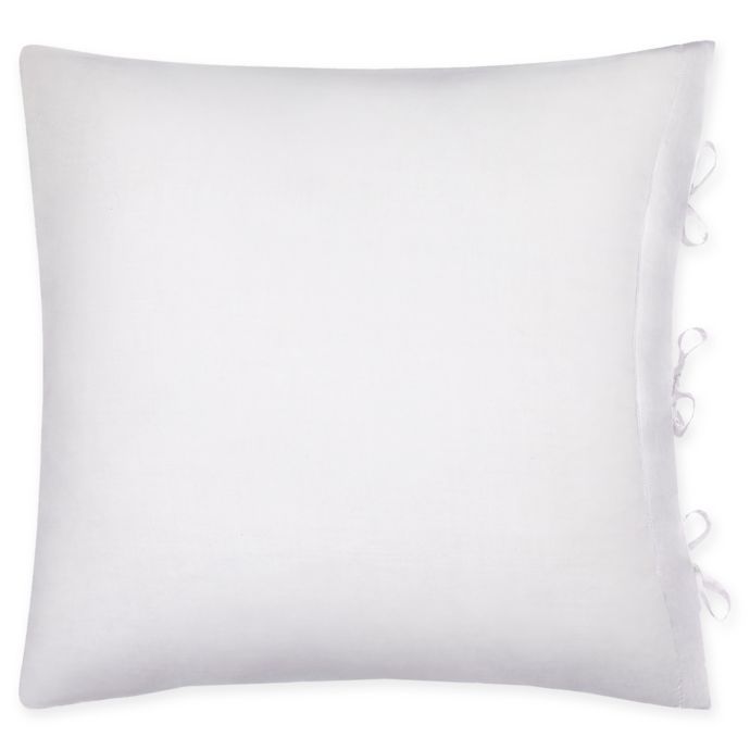 Calvin Klein Ribbon Square Throw Pillow In Lilac Bed Bath Beyond