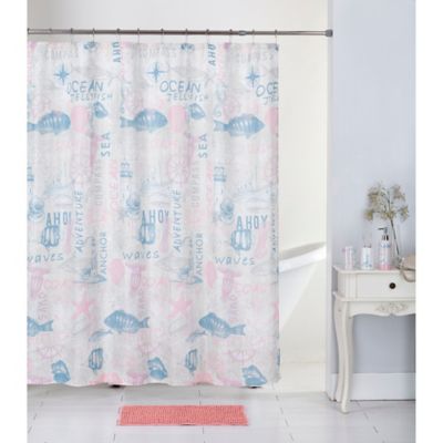 3 Piece Shower Curtain Set Bed Bath, Mainstays Inspire Fabric Shower Curtain