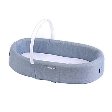 Lulyboo&reg; Indoor/Outdoor Cuddle &amp; Play Lounge in Denim. View a larger version of this product image.