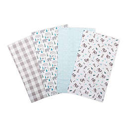 Trend Lab® 4-Pack Flannel Burp Cloth