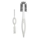 Alternate image 0 for Boon&reg; 2-Pack Solids Baby Bottle Brush in Grey