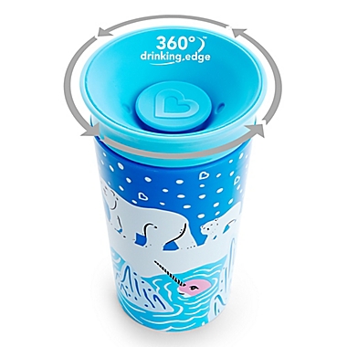 Munchkin Miracle 360° Wild Love Trainer Cup Orca 177ml 