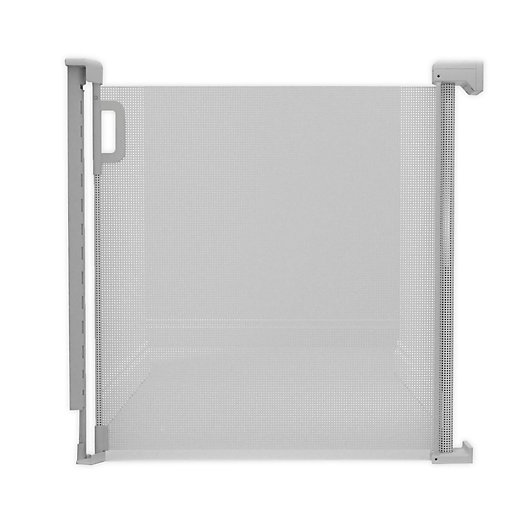 Alternate image 1 for SKIP*HOP® Playview Retractable Mesh Safety Gate in Grey