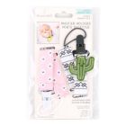 Alternate image 1 for The Peanutshell&reg; Southwestern 0-18 Months 2-Pack Pacifier Clip in Grey/Pink