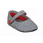 Alternate image 0 for Tommy Hilfiger&reg; Newborn Mareey Chambray Shoe in Blue