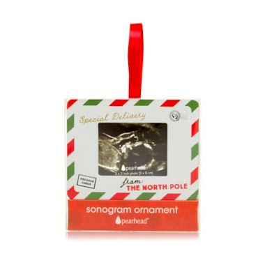 Pearhead&reg; Sonogram Ornament. View a larger version of this product image.
