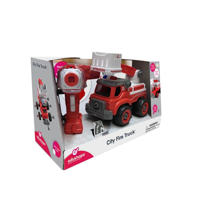 Edushape Remote Control City Fire Truck Buybuy Baby
