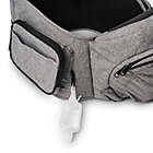 Alternate image 3 for TushBaby Ergonomic Hip Seat Carrier in Grey