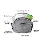 Alternate image 7 for TushBaby Ergonomic Hip Seat Carrier in Grey