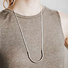 Alternate image 4 for Anjie+Ash&reg; Stainless Steel Fashion Teething Necklace in Silver