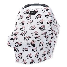 Milk Snob® Multi-Use Minnie Mouse Car Seat Cover in Black/White