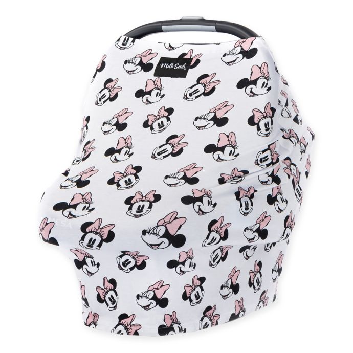 Milk Snob Multi Use Minnie Mouse Car Seat Cover In Black White Bed Bath Beyond