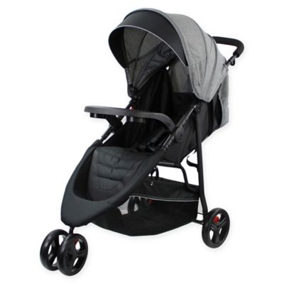 evezo lightweight adjustable baby stroller