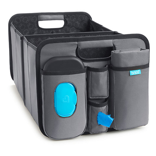 Alternate image 1 for Brica® Out-N-About™ Trunk Organizer & Changing Station in Black