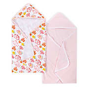 Burt&#39;s Bees Baby&reg; 2-Pack Organic Cotton Hooded Towels in Blossom