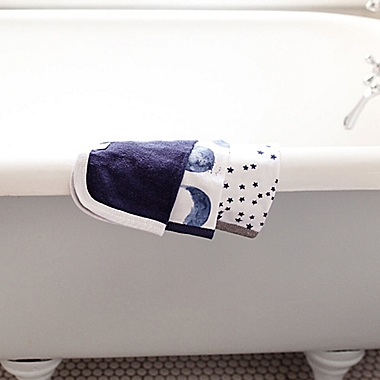 Burt&#39;s Bees Baby&reg; 3-Pack Organic Cotton Washcloths in Indigo. View a larger version of this product image.