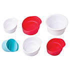 Alternate image 4 for Ubbi&reg; 6-Piece Lighthouse Stacking Cups Bath Toy in Red/White/Blue