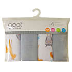 Alternate image 3 for Neat Solutions 4-Pack Woven Washcloths