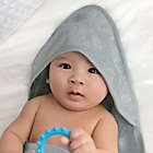 Alternate image 2 for Neat Solutions&reg; 2-Pack Fish Hooded Towels in Teal/Grey