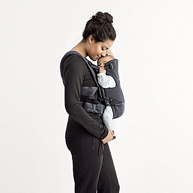 BABYBJ&Ouml;RN&reg; 3D Mesh Baby Carrier Free in Anthracite. View a larger version of this product image.