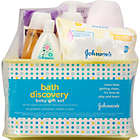 Alternate image 1 for Johnson&#39;s 7-Piece Bath Discovery Baby Gift Set