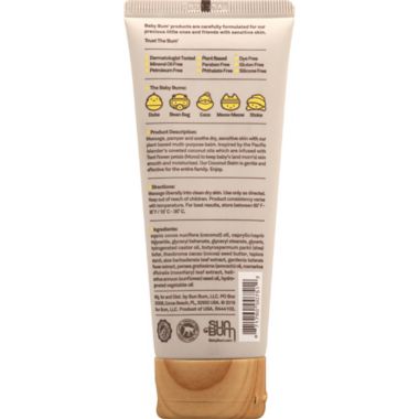 Baby Bum&reg; 3 oz. Natural Monoi Coconut Balm. View a larger version of this product image.