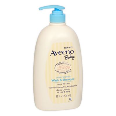 aveeno body and hair wash