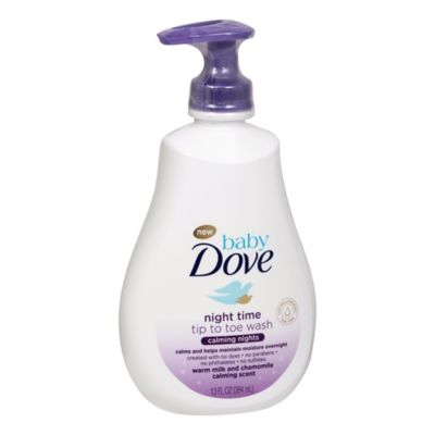 dove night time body wash