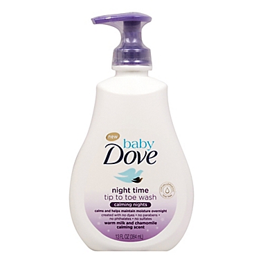 Baby Dove&reg; 13 fl. oz. Calming Nights Tip to Toe Wash. View a larger version of this product image.