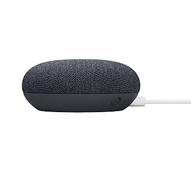 Google Nest Mini 2nd Generation with Google Assistant in Charcoal. View a larger version of this product image.