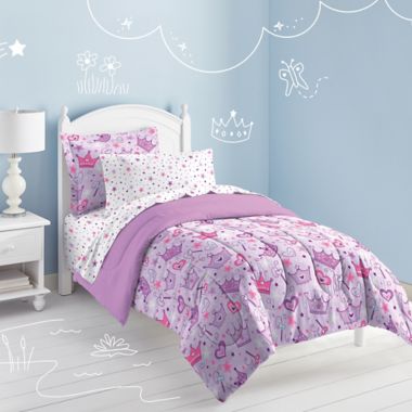 Dream Factory Stars &amp; Crowns Full Comforter Set. View a larger version of this product image.