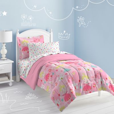 Dream Factory Pretty Princess 5-Piece Comforter Set
