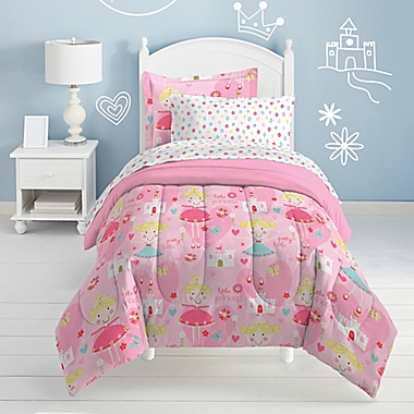 Dream Factory Pretty Princess 5-Piece Full Comforter Set. View a larger version of this product image.