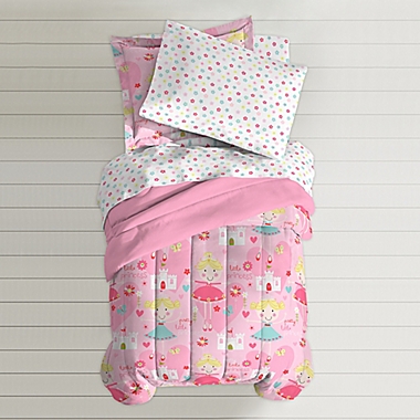 Dream Factory Pretty Princess 5-Piece Full Comforter Set. View a larger version of this product image.