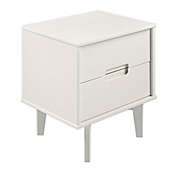 Forest Gate&trade; Diana 2-Drawer Solid Wood Nightstand in White