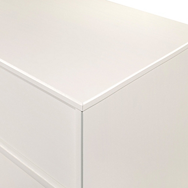 Forest Gate&trade; Diana 6-Drawer Solid Wood Dresser in White. View a larger version of this product image.