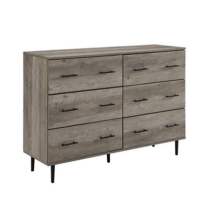 Forest Gate Rustic 6 Drawer Dresser Buybuy Baby