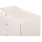 Alternate image 4 for Forest Gate&trade; Diana Solid Wood 3-Drawer Dresser in White