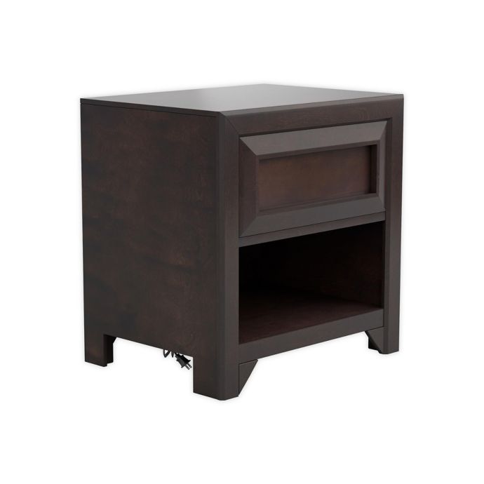 Orchard 1 Drawer Nightstand In Maple Oak Buybuy Baby