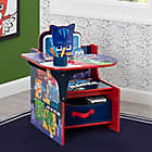 Alternate image 1 for Delta Children PJ Masks Catboy Chair Desk with Storage