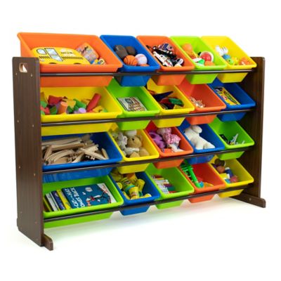 tot tutors toy organizer grey