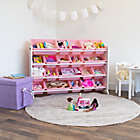 Alternate image 3 for Humble Crew XL Toy Storage Organizer with 20 Bins in Pink/White