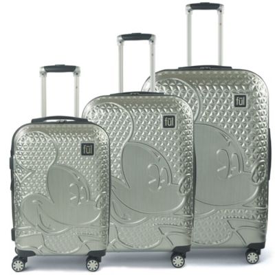 mickey mouse hard case luggage